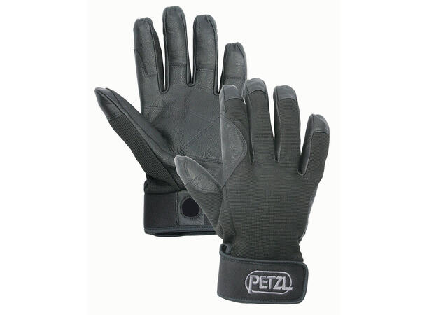 Petzl Cordex black M Rappell og sikringshanske